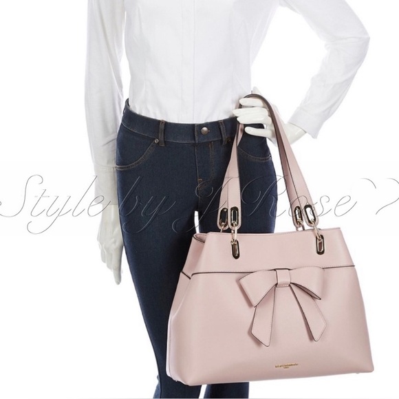 NWT’s Karl Lagerfeld Paris ‘Katie’ Bow Tote Bag - Picture 6 of 8